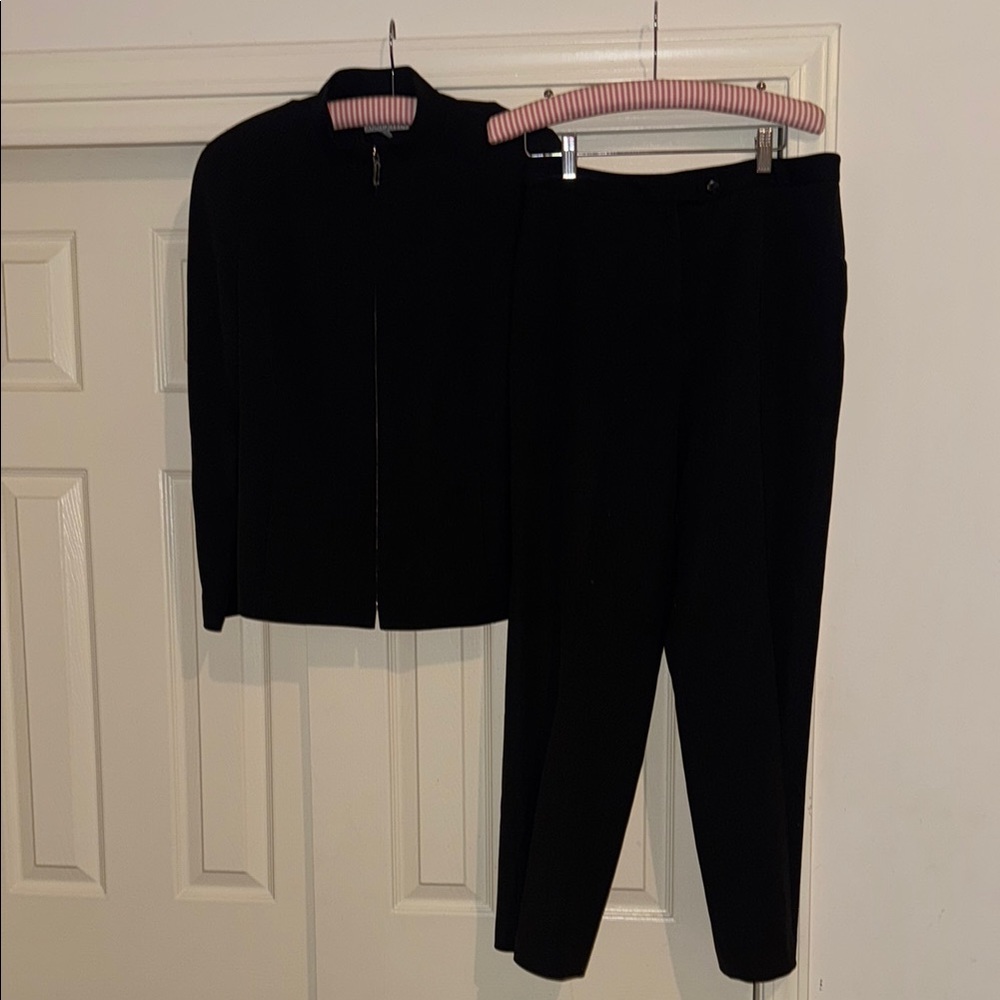 Anne Klein Black Trousers Versatile Comfort